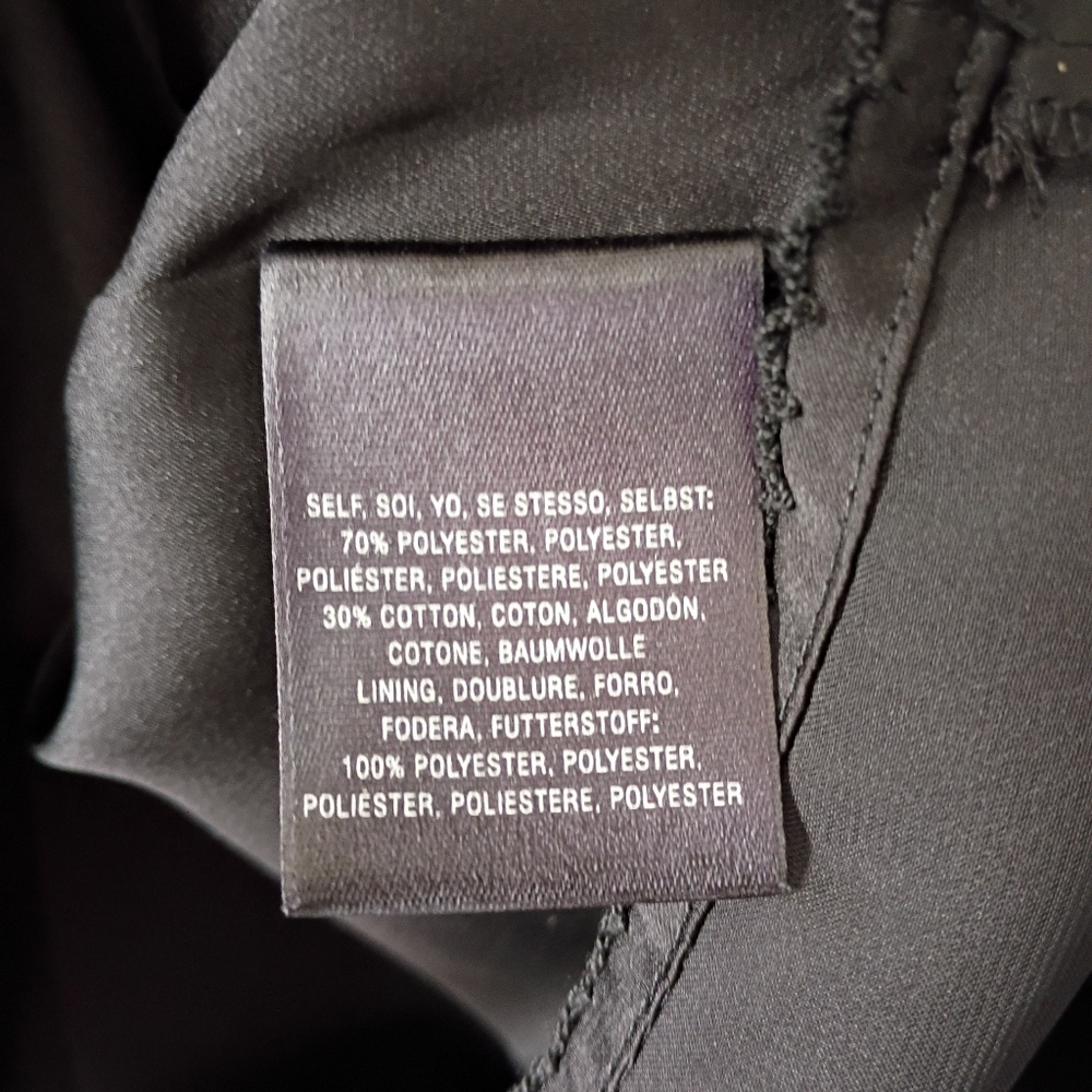 Anthropologie HD In Paris Black Textured Empress Dress with Pockets - Picture 11 of 14